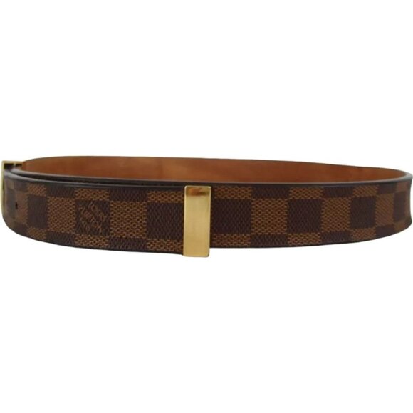 564222AN (S3) Louis Vuitton Belt Centurion Carre 90/36 Brown Damier main image 8